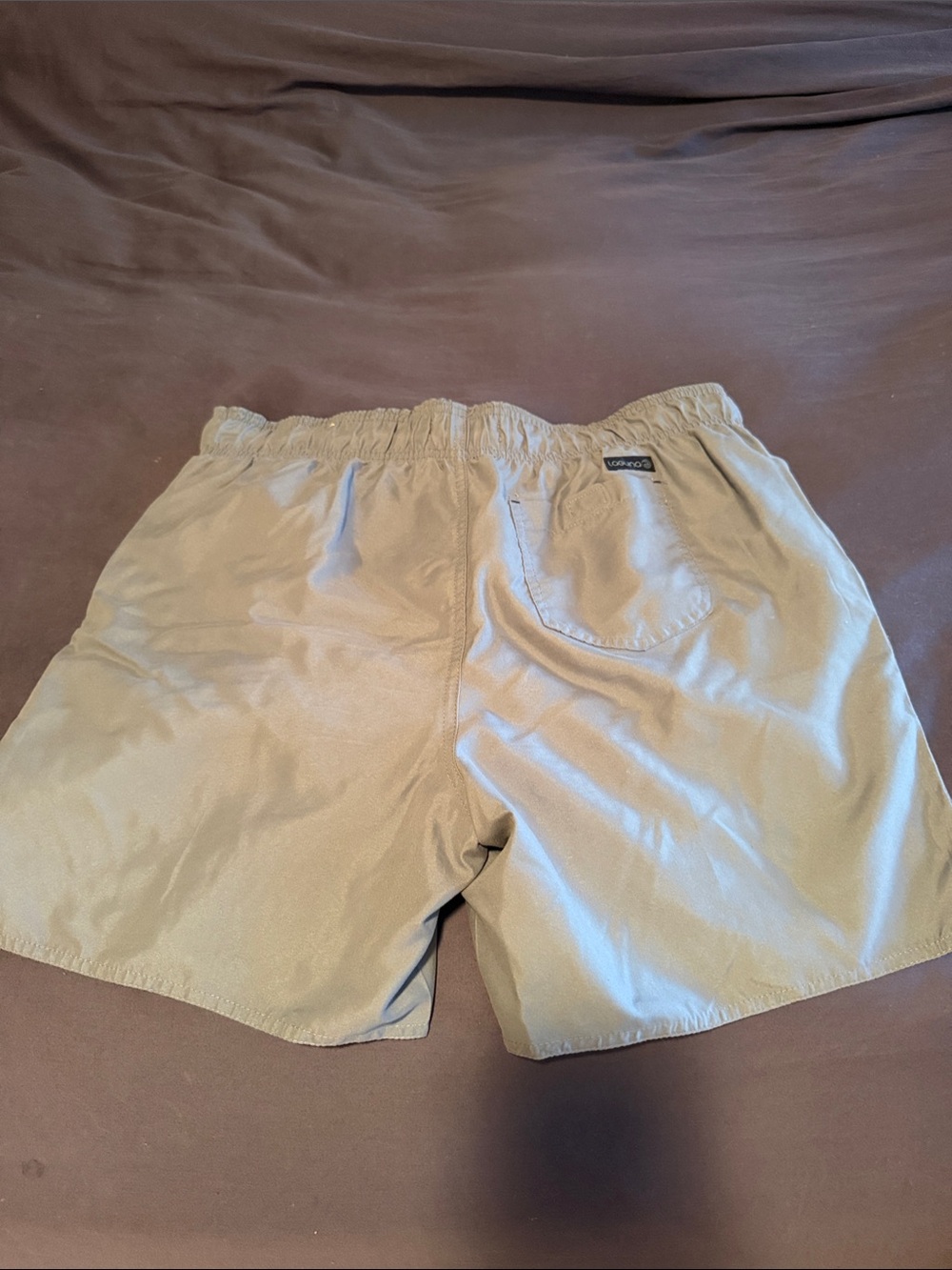 Light Blue Men’s Elastic Waist swim Shorts